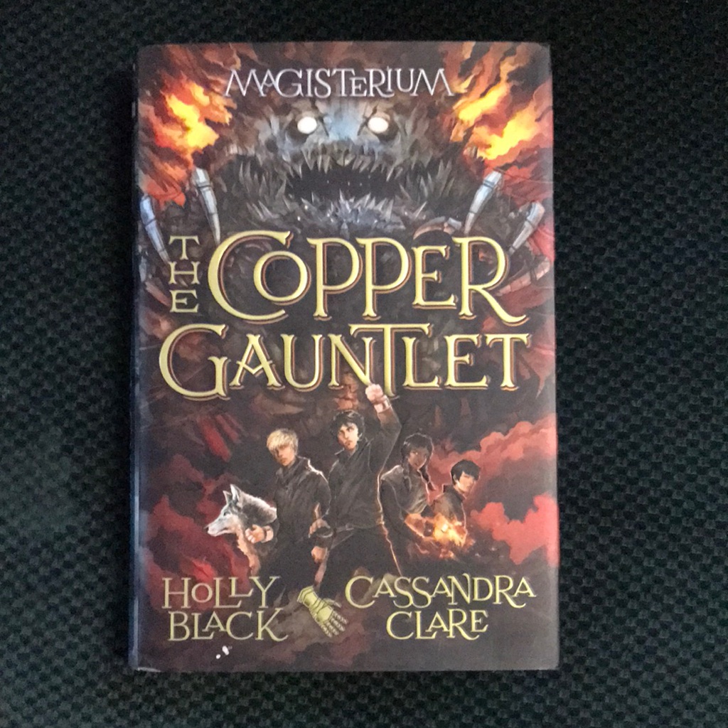 The Copper Gauntlet Hard Cover Book